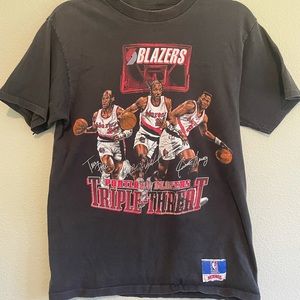 Vintage 90s Blazers Porter, Drexeler, Kersey Tee